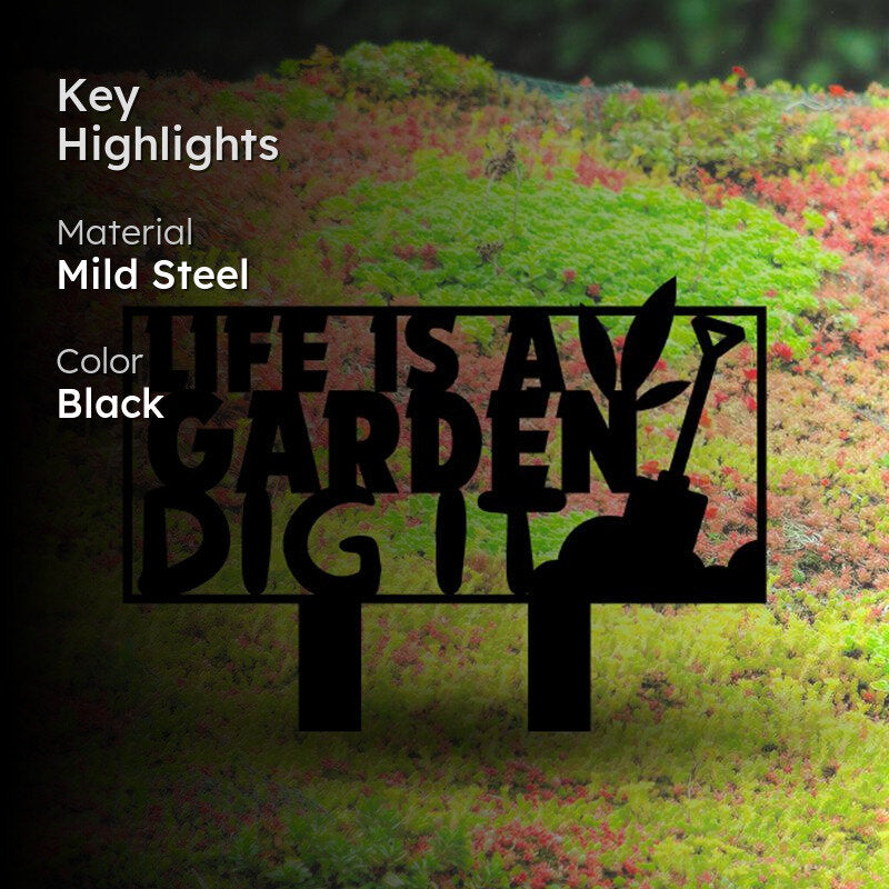 Dig It Garden Stake media 2