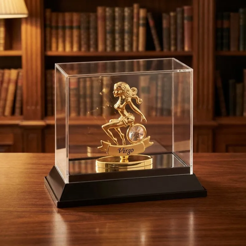 Golden Muse 24K Gold Plated Mild Steel Showpiece media 1