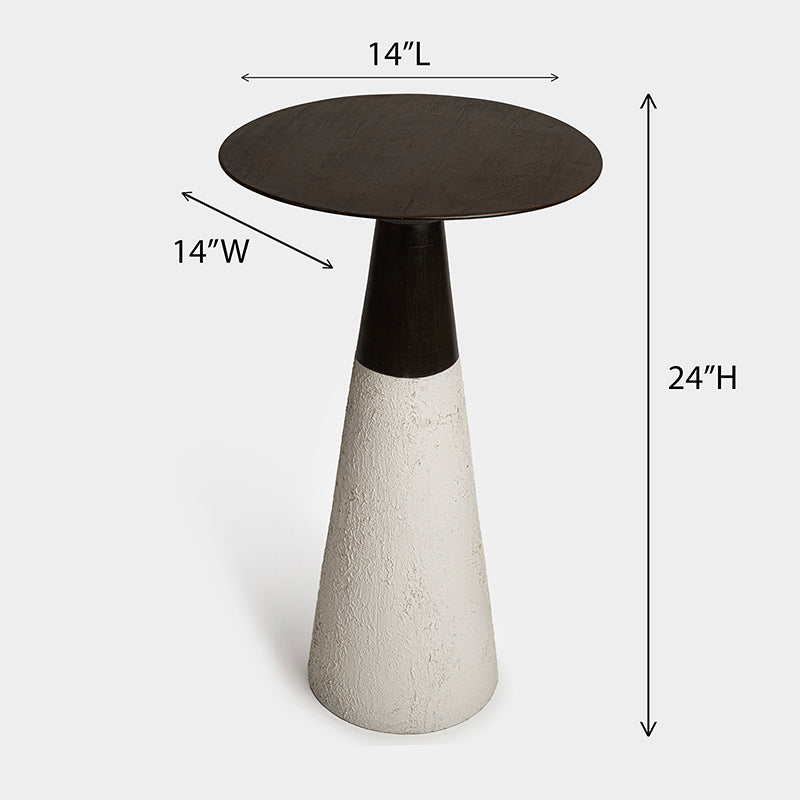 Basilio Acacia Wood Side Table media 5