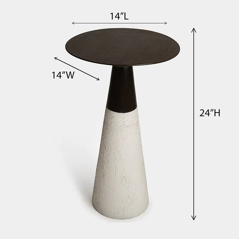 Basilio Acacia Wood Side Table media 5