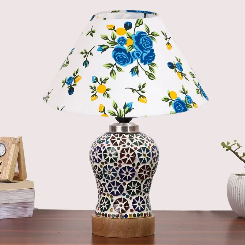 Astrona Fleur Wooden Table Lamp - Multicolor media 4