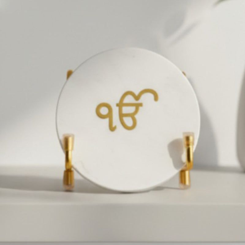 Ik Onkar Marble Spiritual Religious Accent