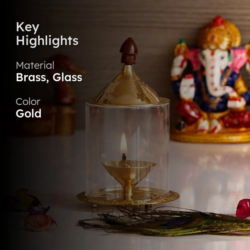 Dalaja Brass Diya - Small media 2