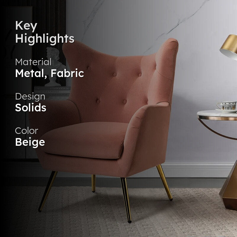 Dawson Lounge Chair - Beige media 2