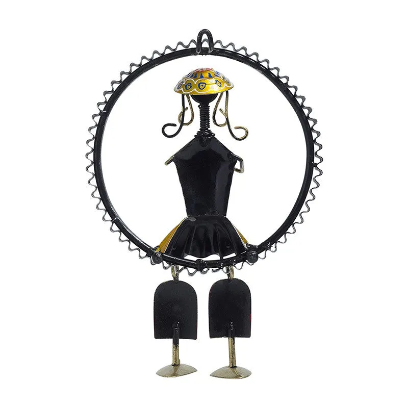 Dolly Swing Handcrafted Metal Wall Accent media 5