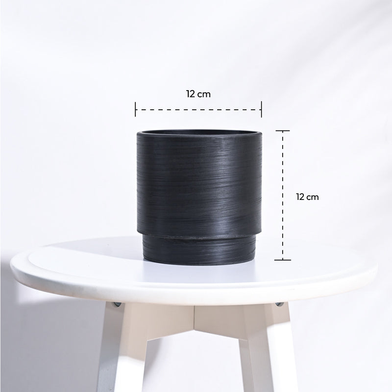 UGAOO Oslo Planter for Home & Balcony Garden- Black media 6