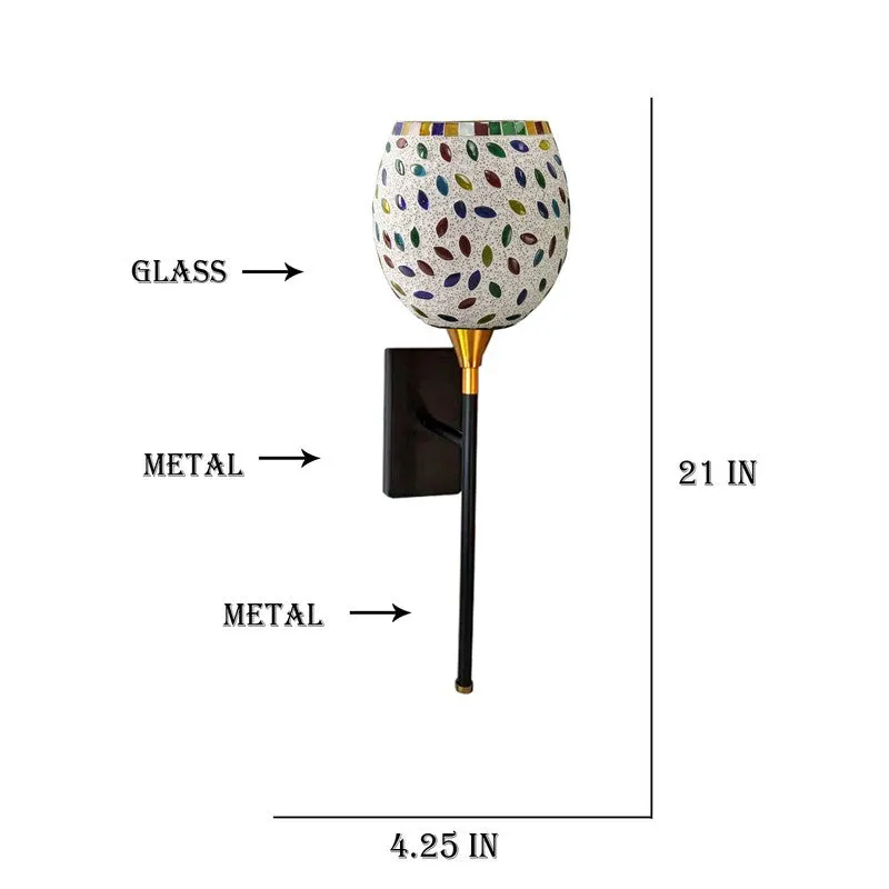Elyndra Mosaic Wall Lamp media 8