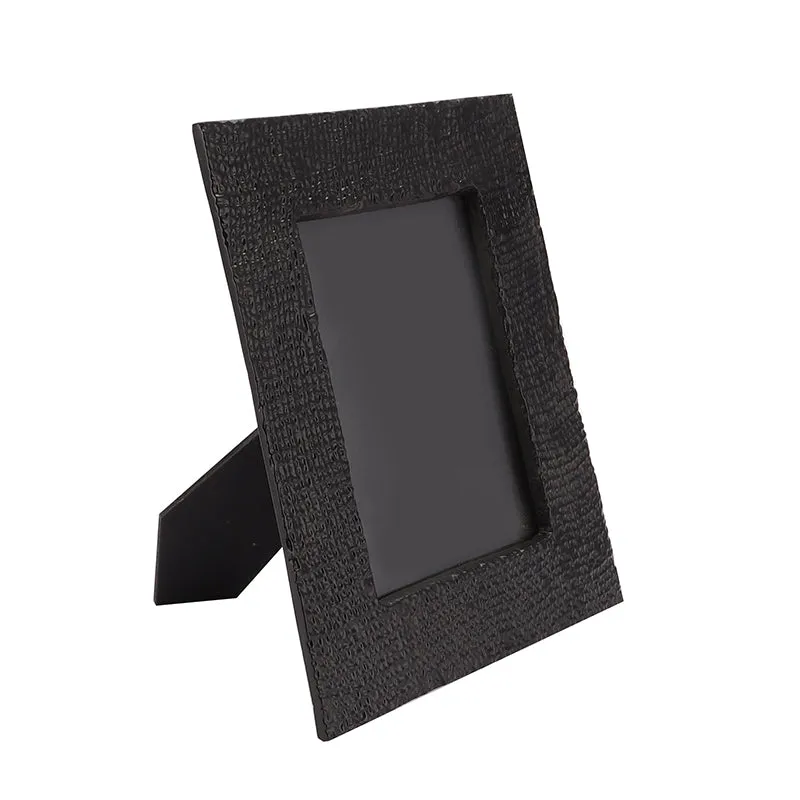 Dorian Textured Aluminium Photo Frame - Black media 3