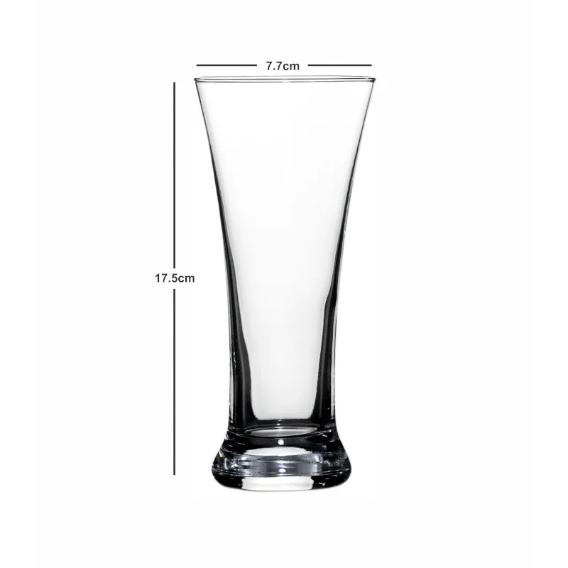 Mina Beer Glass (275 mL) - Set Of Six media 4