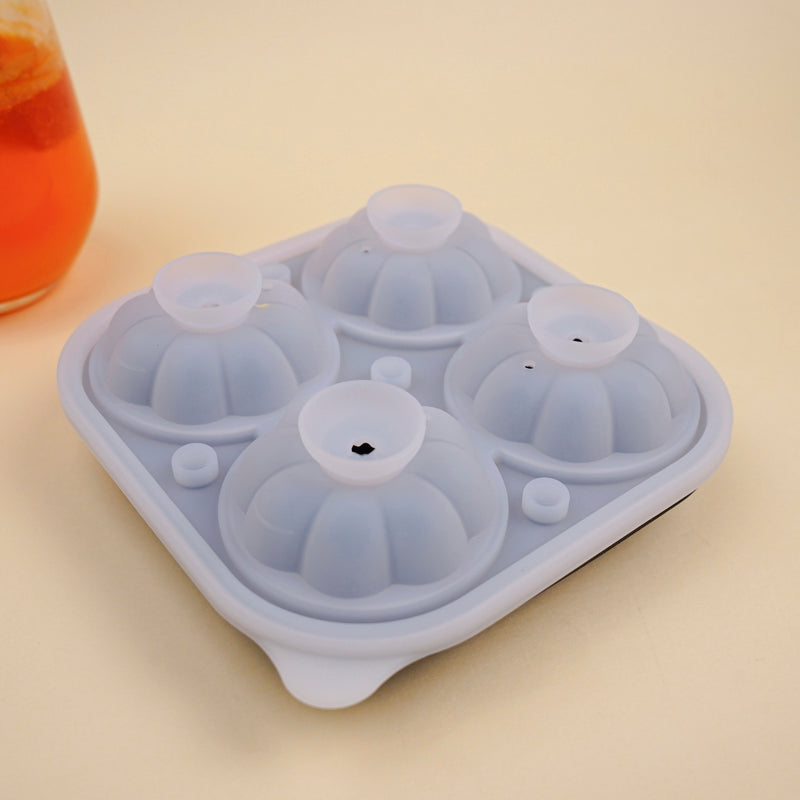 Chill Silicone 4-Cube Ice Mould - Black media 3