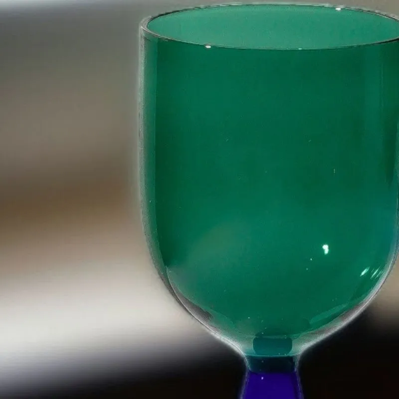 Lime Twist Goblet Glasses(280 mL) - Set Of Four media 3
