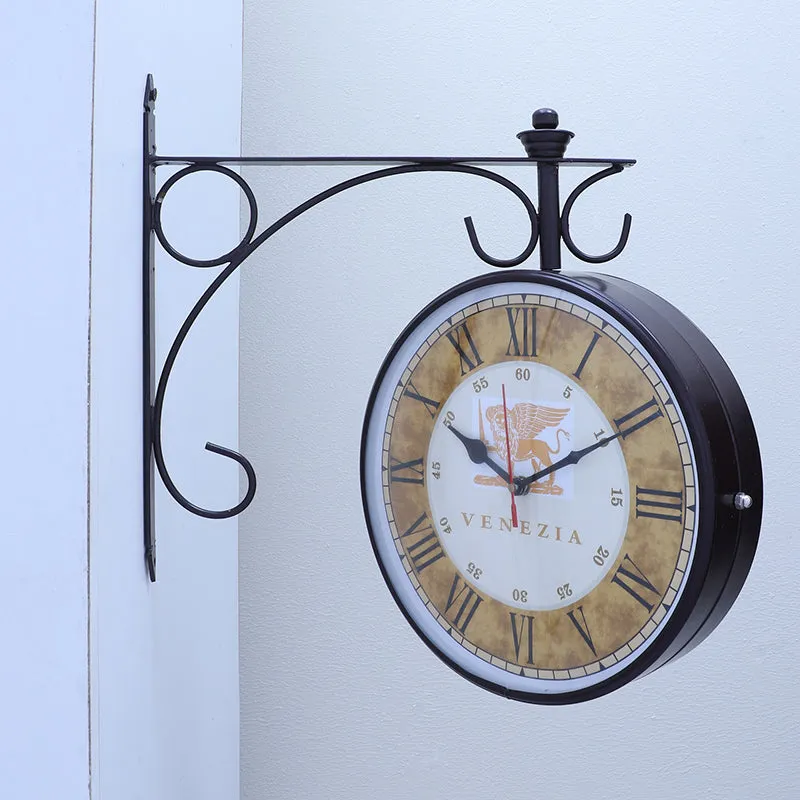 Time Wanderer Iron Wall Clock media 4