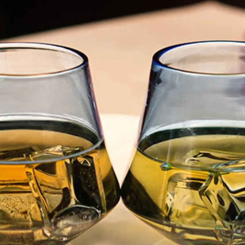 Amber Glow Whiskey Glasses(260 mL) - Set Of Six media 3