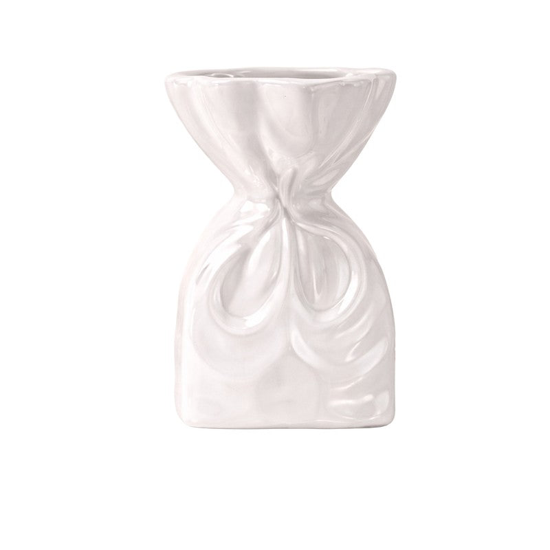 Gildora Ceramic Vase - White media 3