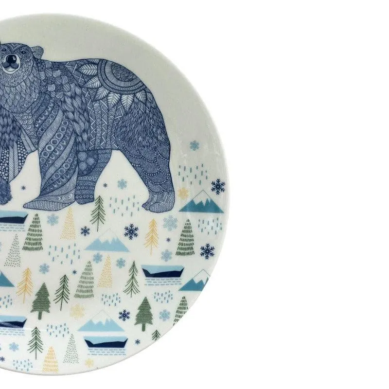 Animal Illustrative Series Wall Plate - Bear media 6