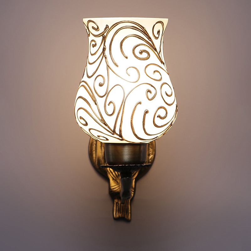 Dila Love Gleam Mosaic Glass & Metal Wall Lamp
