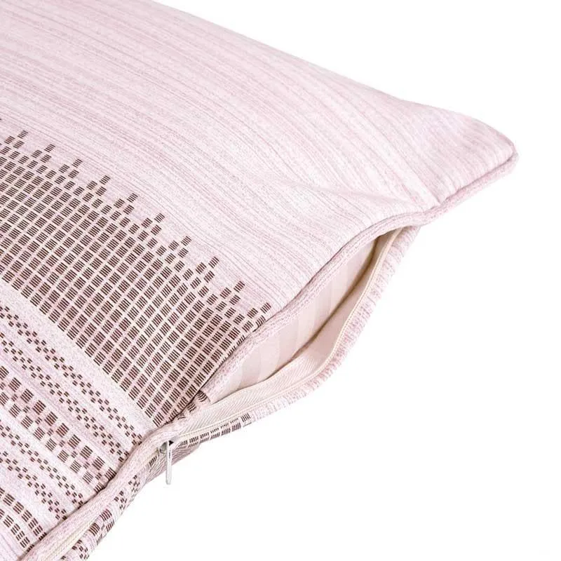 Swayam Geometria Diwan Set - Pink media 9