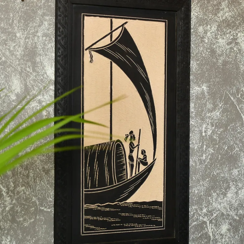 Silent Voyage Ceramic Wall Art media 3