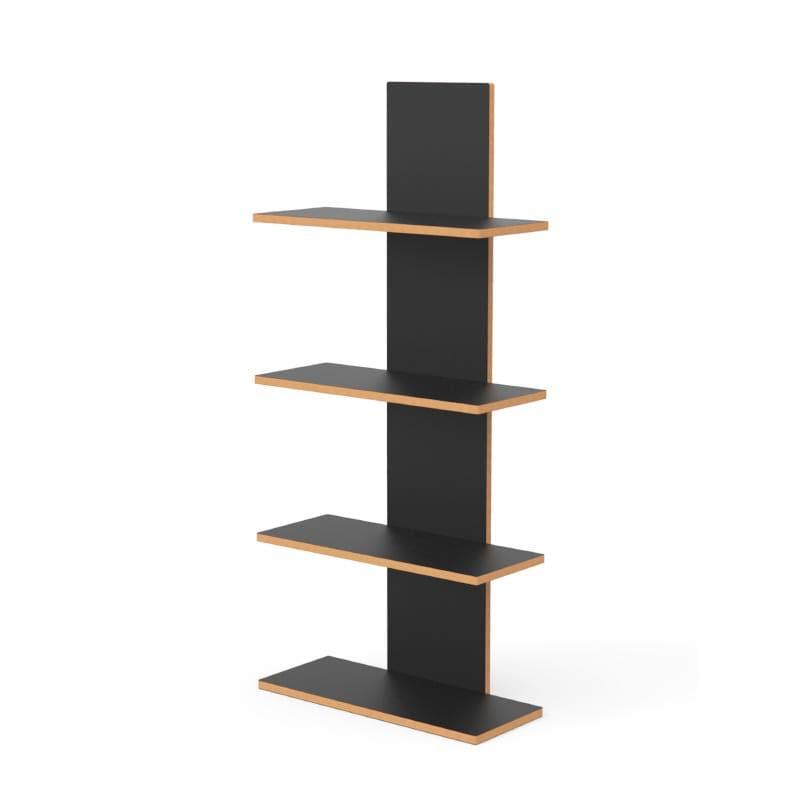 Quadra Block Wall Shelf - Black media 4