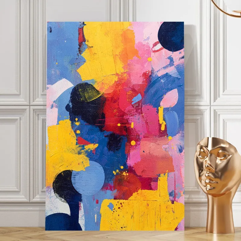 Strata Pulse Abstract Canvas Wall Art media 8