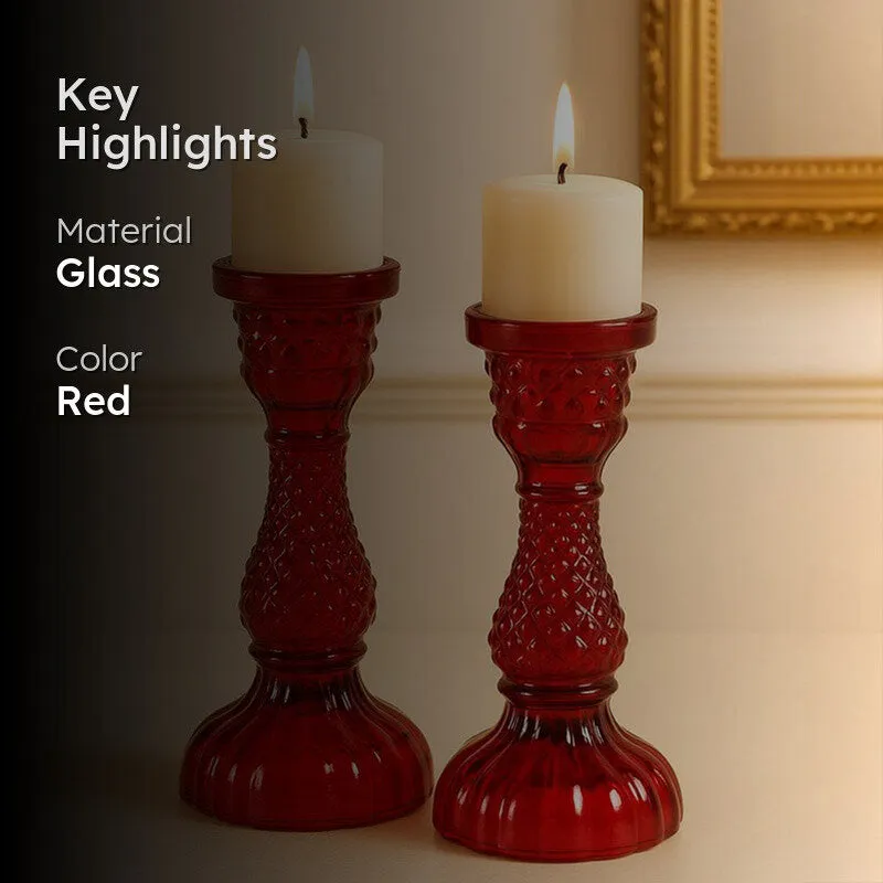 Love Candle Stand - Set Of Two media 2