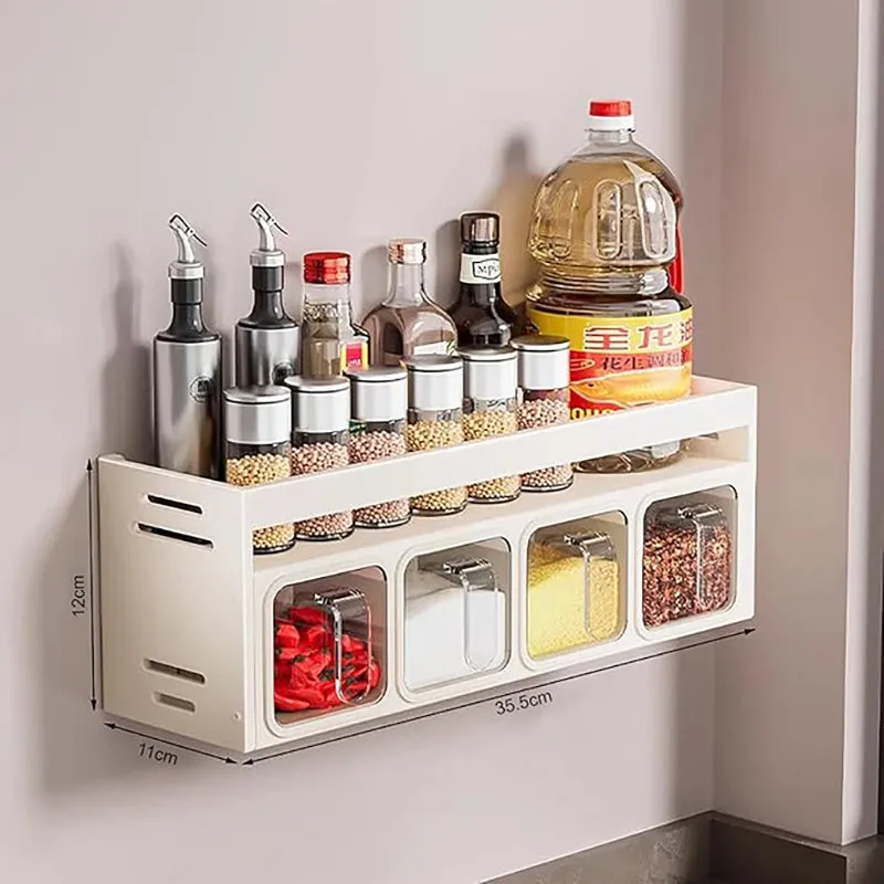 Tastix Condiment Shelf - White media 3