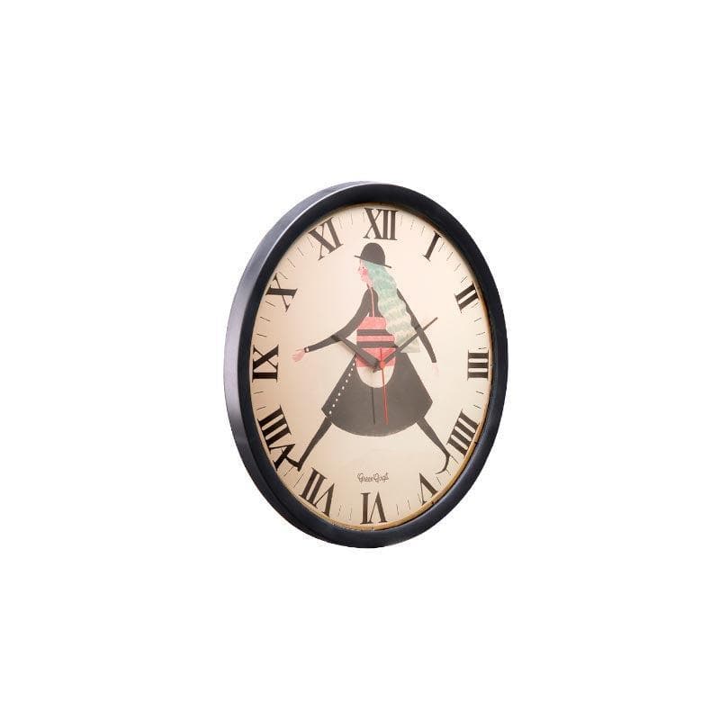 Take A Stroll Wall Clock media 4
