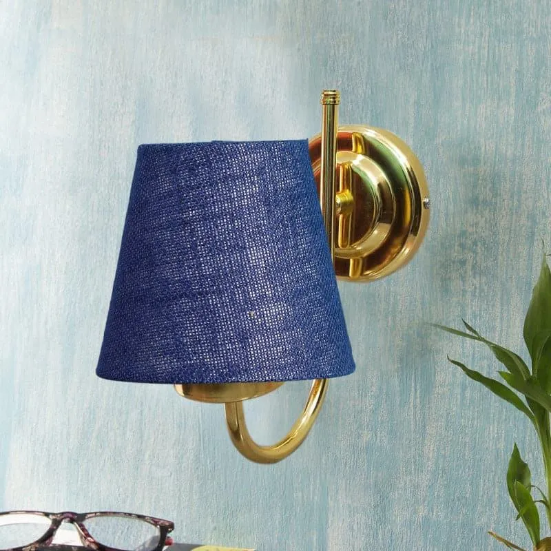Galora Gale Fabric & Metal Wall Lamp - Blue media 3