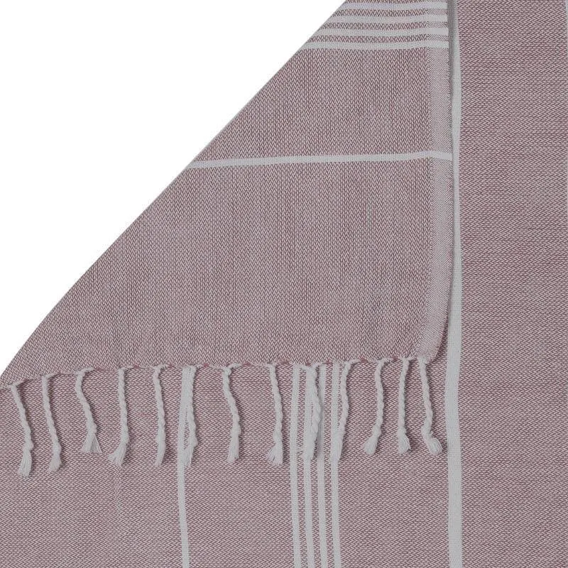 Pure Delight Bath Towels (Blue & Brown) - Set Of Four media 5