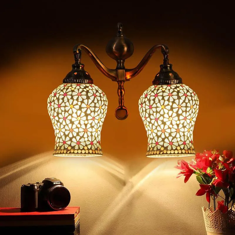 Alankara Metal Mosaic Wall Lamp media 4
