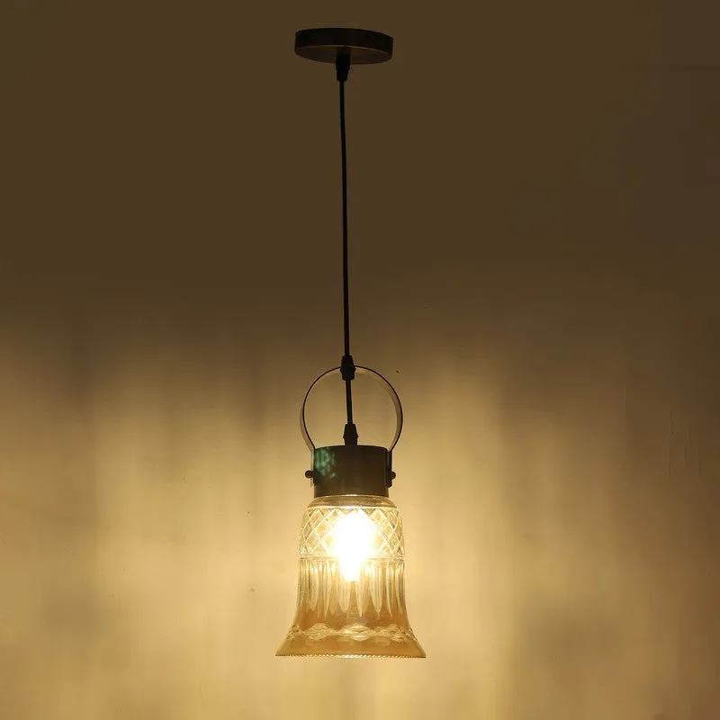 Aurora Faceted Pendant Glass Ceiling Lamp media 7