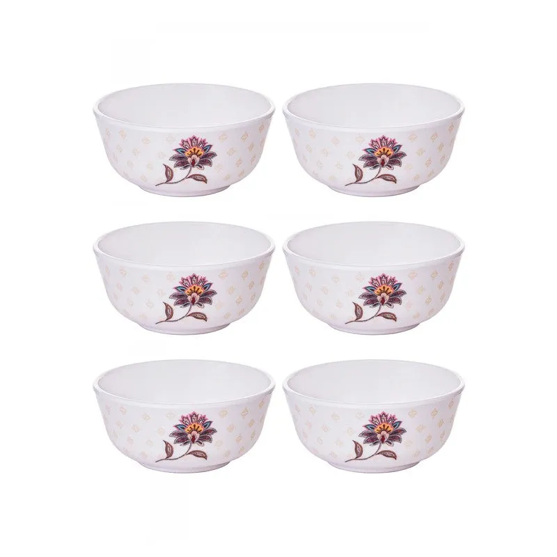 Melamine Snack Bowls (160 Ml Each) - Set Of Six media 4