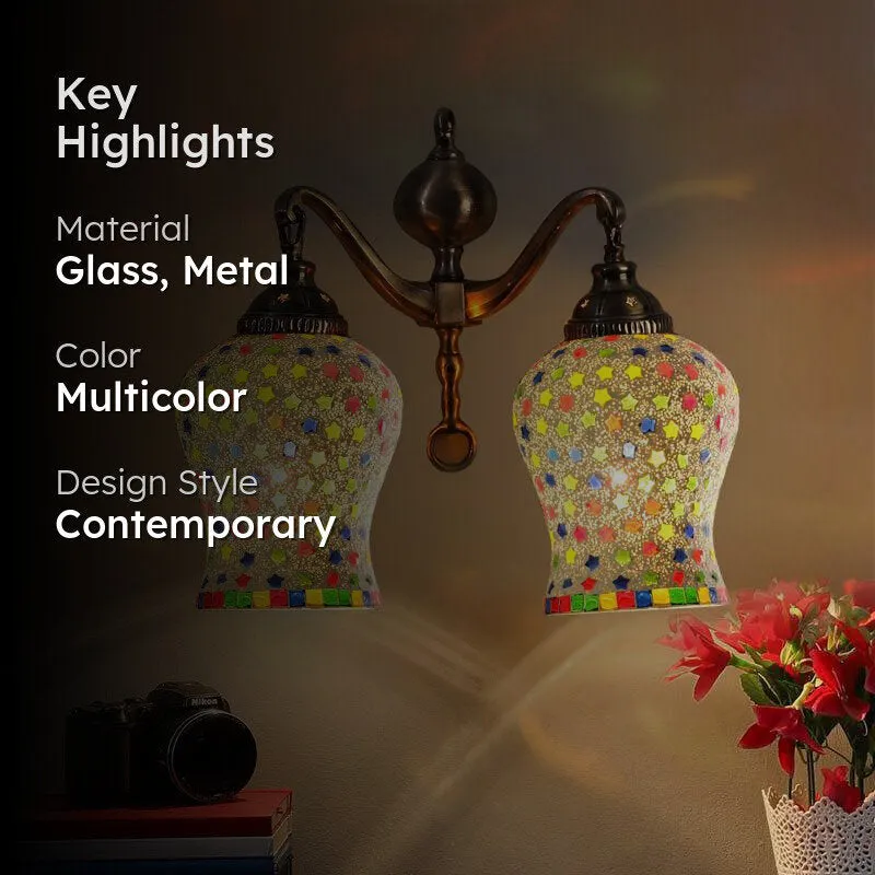 Dusk Illume Metal Mosaic Wall Lamp media 2