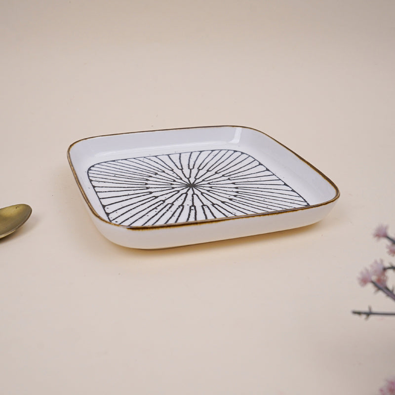 Jimo Square Snack Plate - Set Of Two media 3