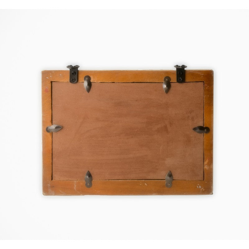 Kivra Solid Mango Wood Wall Mirror media 6