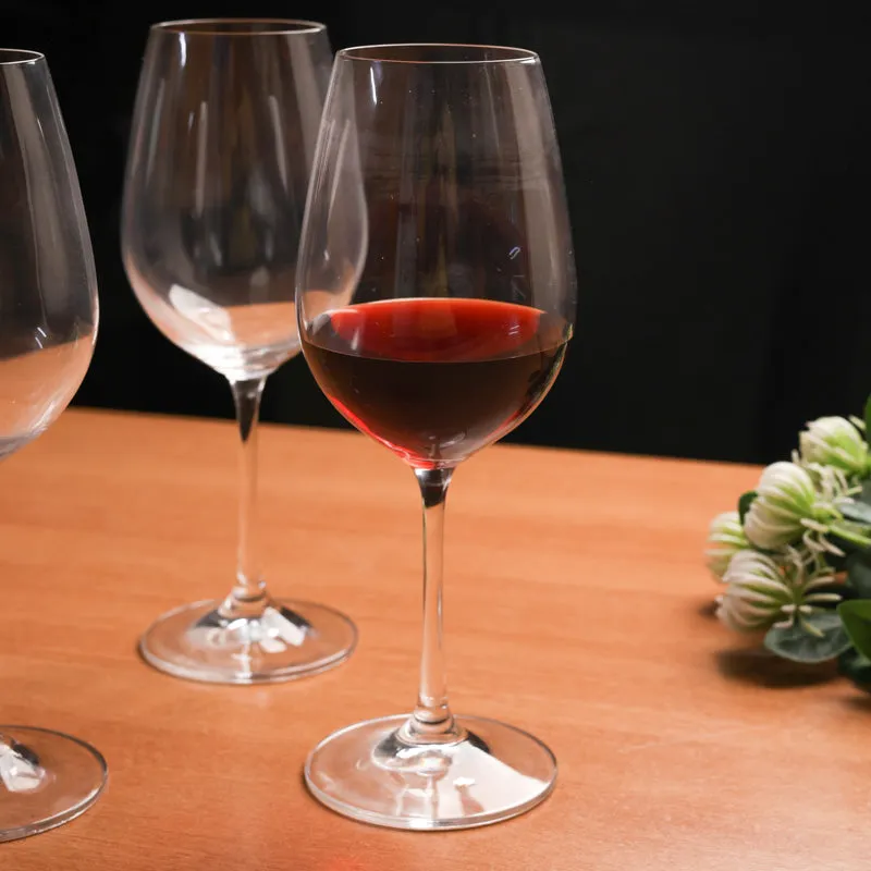 Orris Bohemia Crystal Wine Glass(350 mL) - Set Of Four media 5
