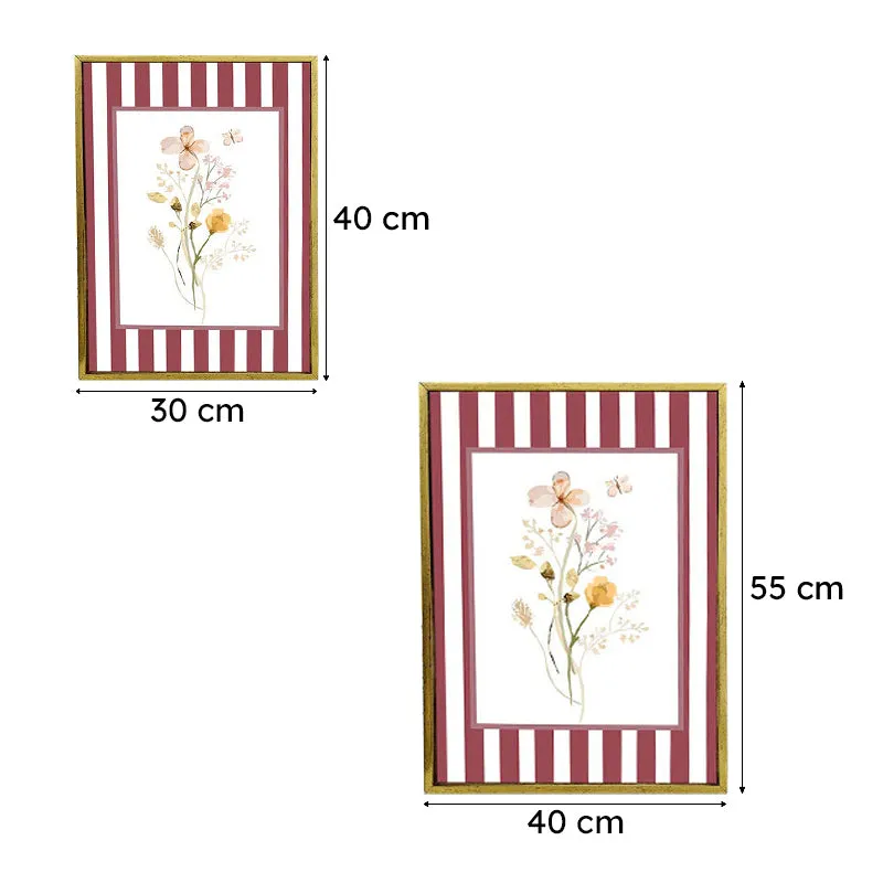 Junoon Ethnic Canvas Wall Art - Set Of Two media 8