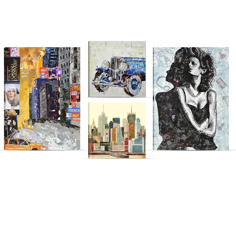 Collage Lifestyle Wall Art - Set Of Four media 3