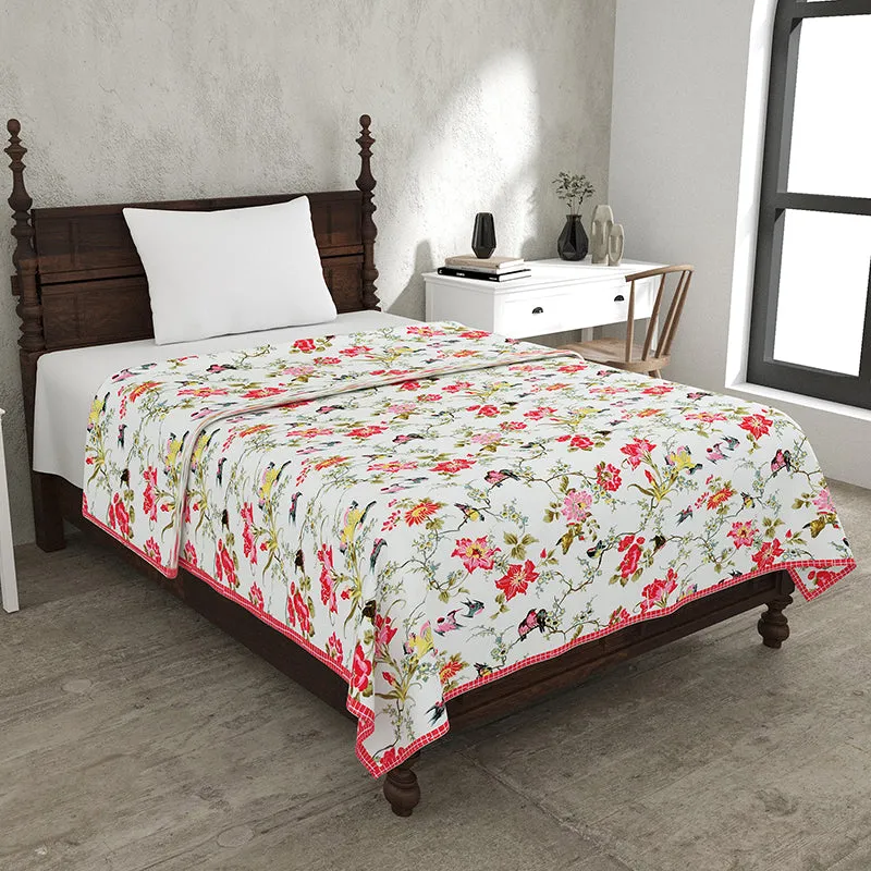 Petals & Feathers Cotton Dohar media 1