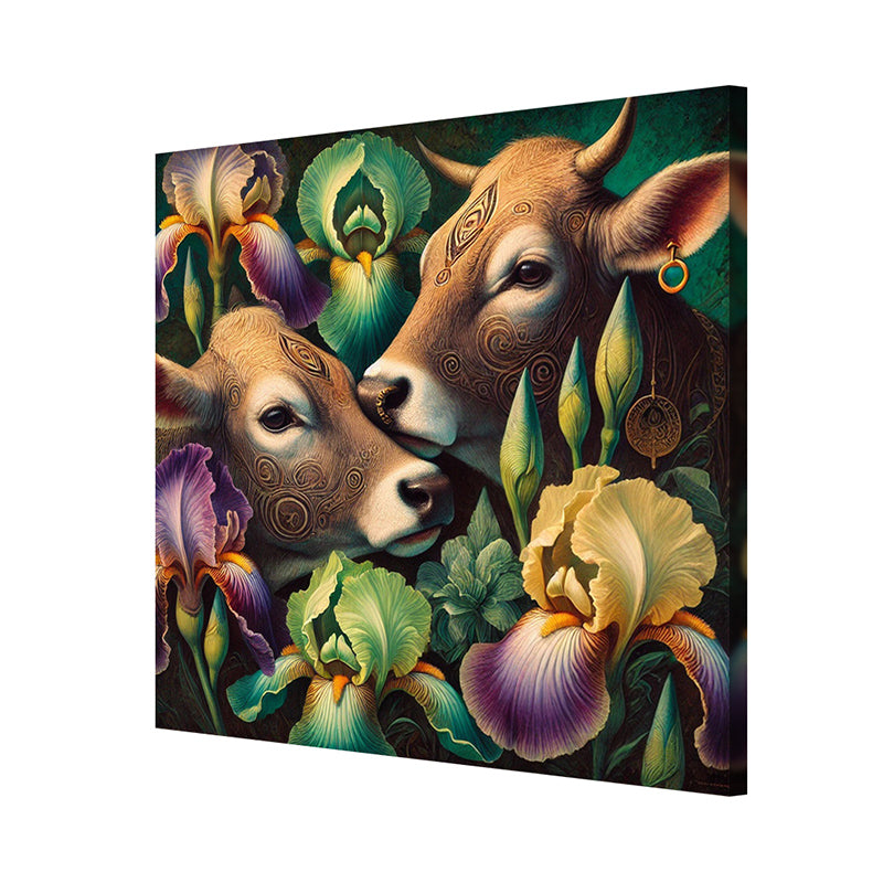 Highland Cattle Wall Painting media 5