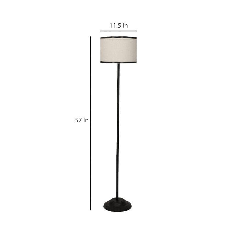 Natura Gogo Floor Lamp - Black & White media 6