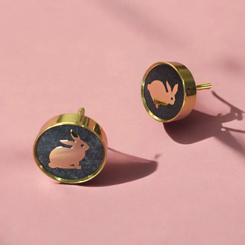 Bunny Drawer Knob - Set Of Two media 5