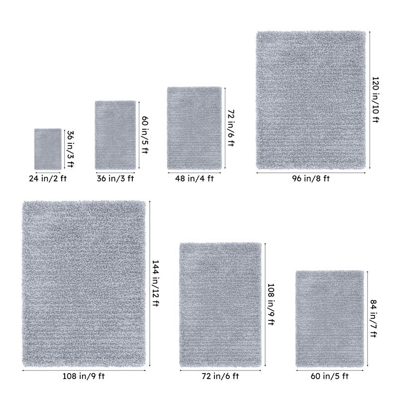 Artisanal Table Tufted Aura Rug - Silver media 13