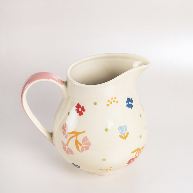 Petal Palette Handpainted Pitcher - 500 ML media 3