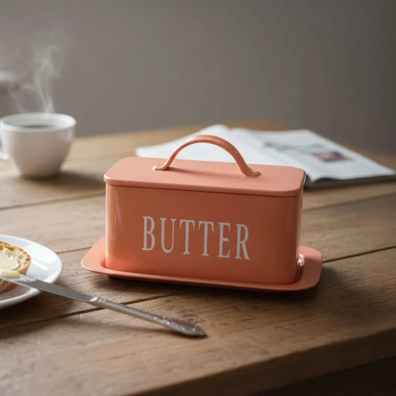 Kitchen Vault Iron Butter Box (Orange) - 200 mL media 1