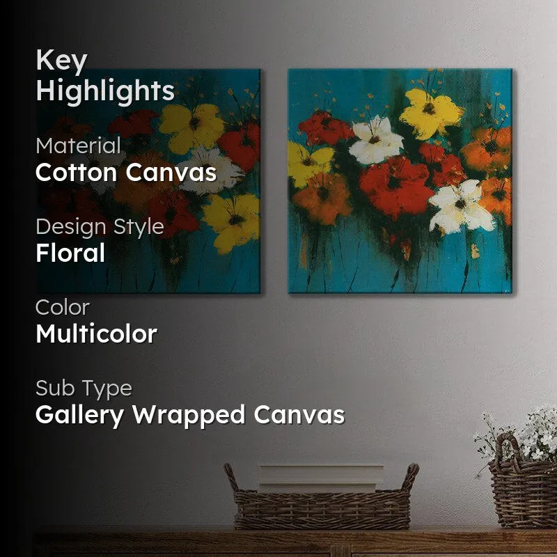 Ginger Floral Wall Art - Set Of Two media 2
