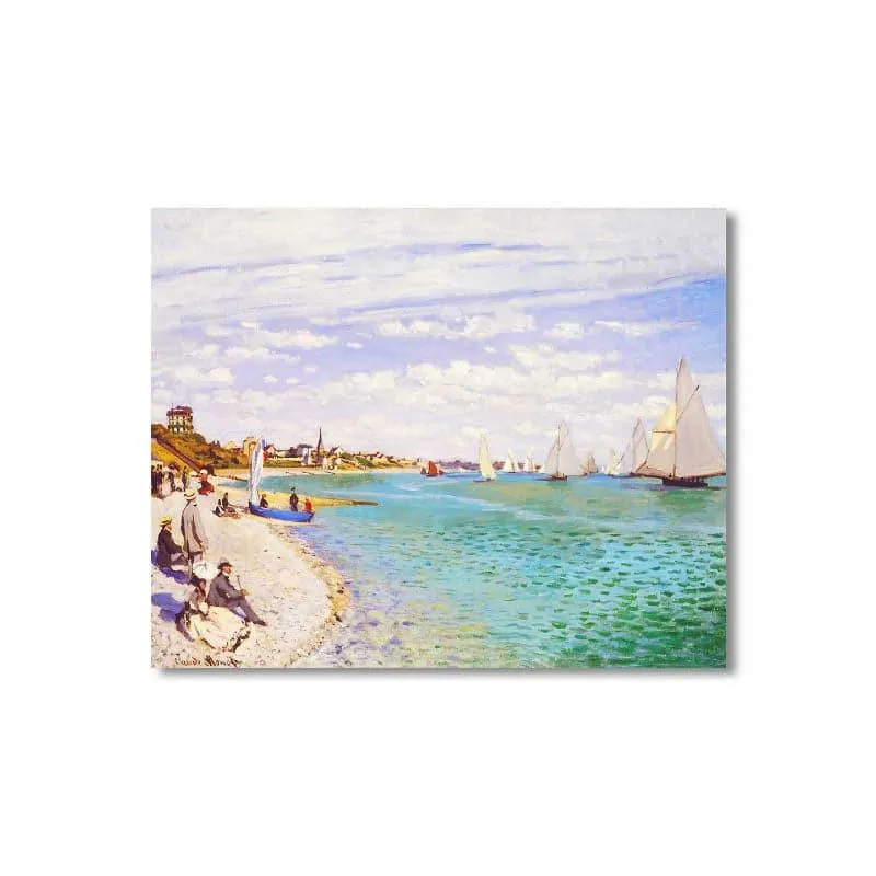 Serene Shore Canvas Wall Art media 4