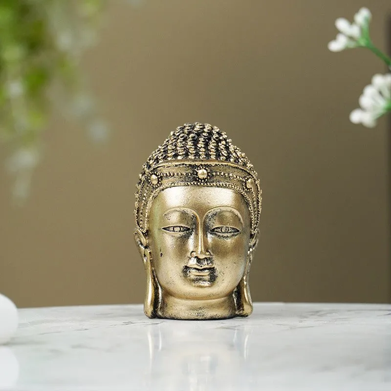 Zen Radiance Buddha Showpieces - Gold media 1