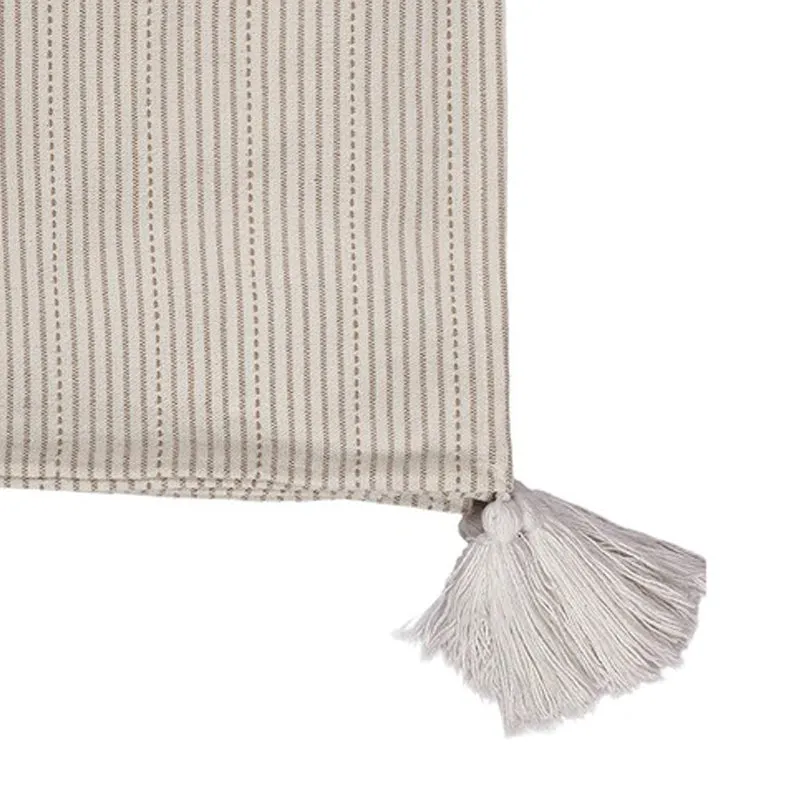 Stripe Haven Cotton Throw media 5