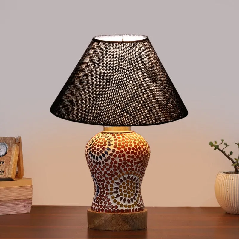Baskira Wooden Table Lamp - Multicolor media 3